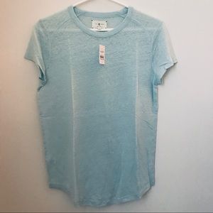 Lou&Grey Linen T-Shirt - Light Blue